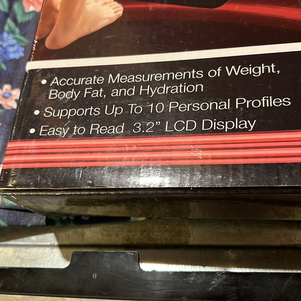 NEW HEALTH SMART BODY FAT/HYDRATION DIGITAL SCALE ! - Picture 4 of 12